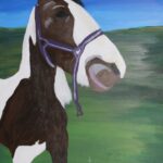 Kingsmead Student Art - Horse painting
