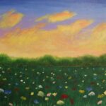 Kingsmead Student Art - Flower Meadow