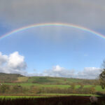 Rainbow over Brompton Ralph
