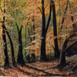 Innes Davis - Webbers Post Exmoor painting